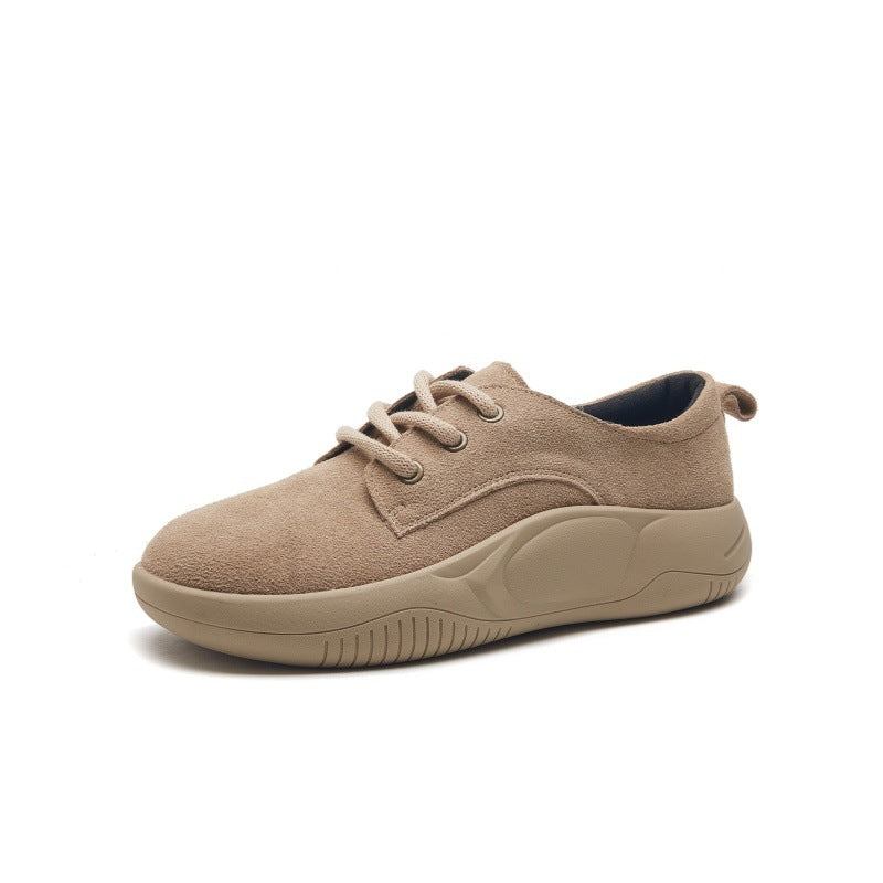 Women's Retro British Style Chunky Platform Small Casual Shoes
