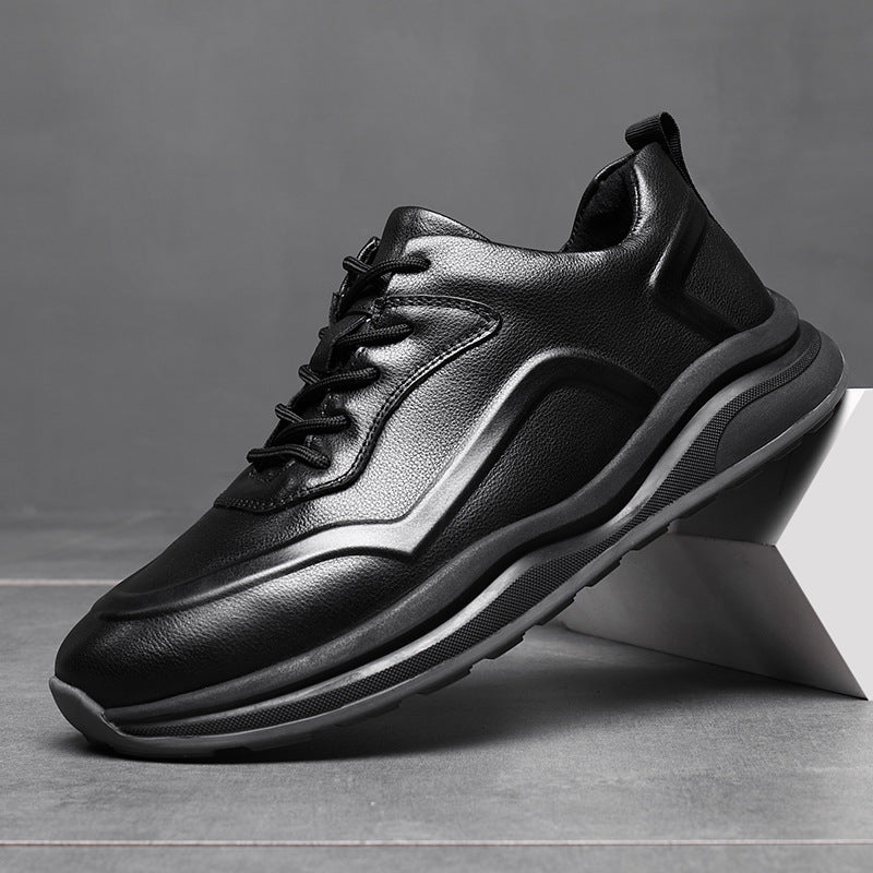 Men's Graceful Sports Comfortable Platform Embossed Sneakers