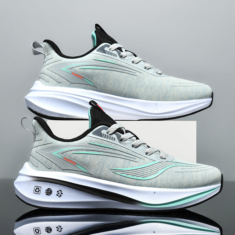 Men's Surface Breathable Green Less Versatile Running Sneakers