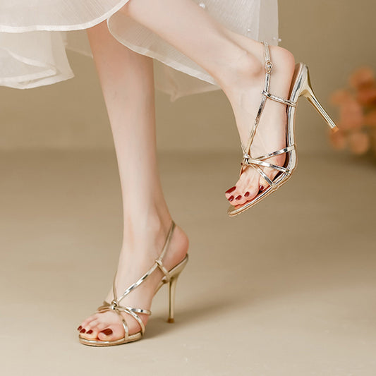 Women's Sier High Stilettos Temperament This Summer Heels