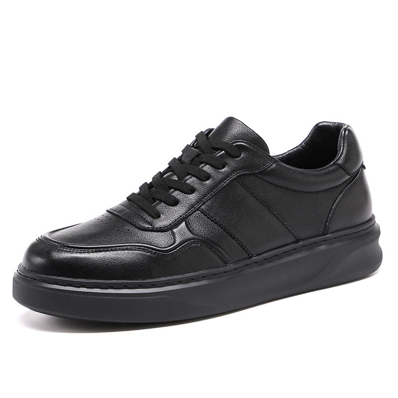 Men's Top Layer Cowhide Easy Wear Lightweight Men's Board Shoes