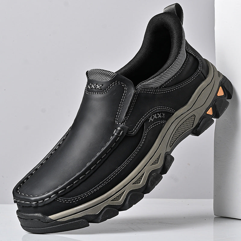 Men's Four Slide Bushing Flash Thick Bottom Casual Shoes
