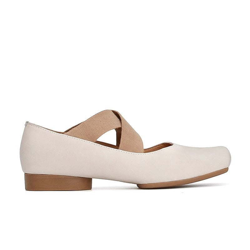 Women's Jane Low Ballet Outer Wear Cross Heels
