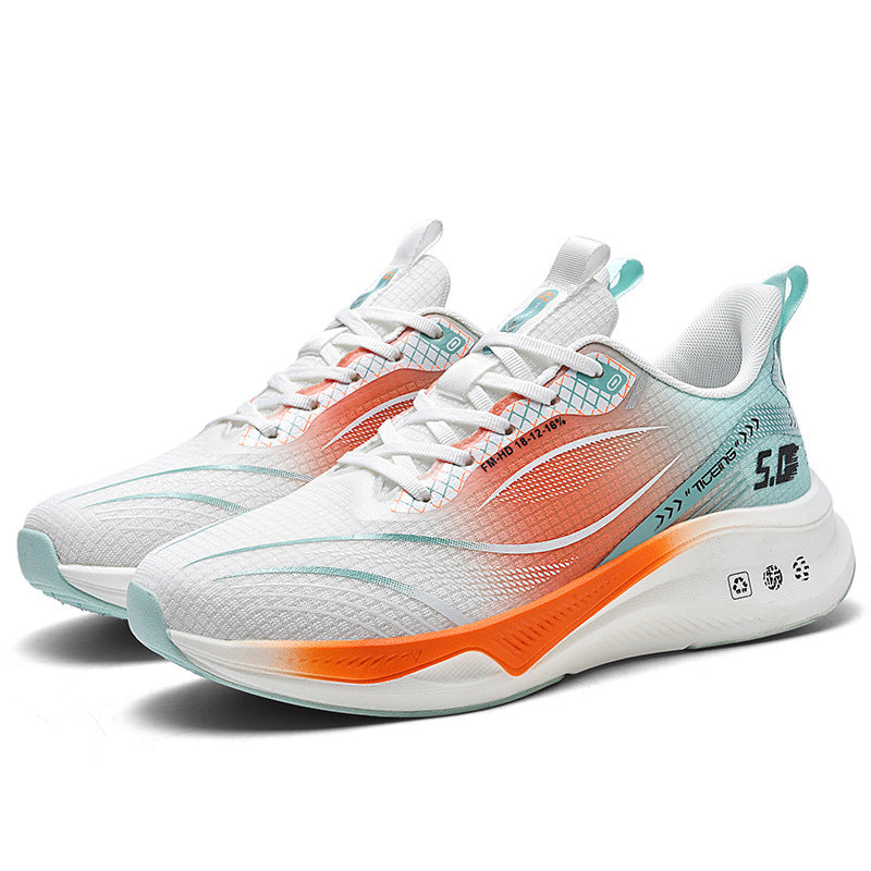 Men's Plus Size Red Rabbit Carbon Plate Running Lightweight Sneakers