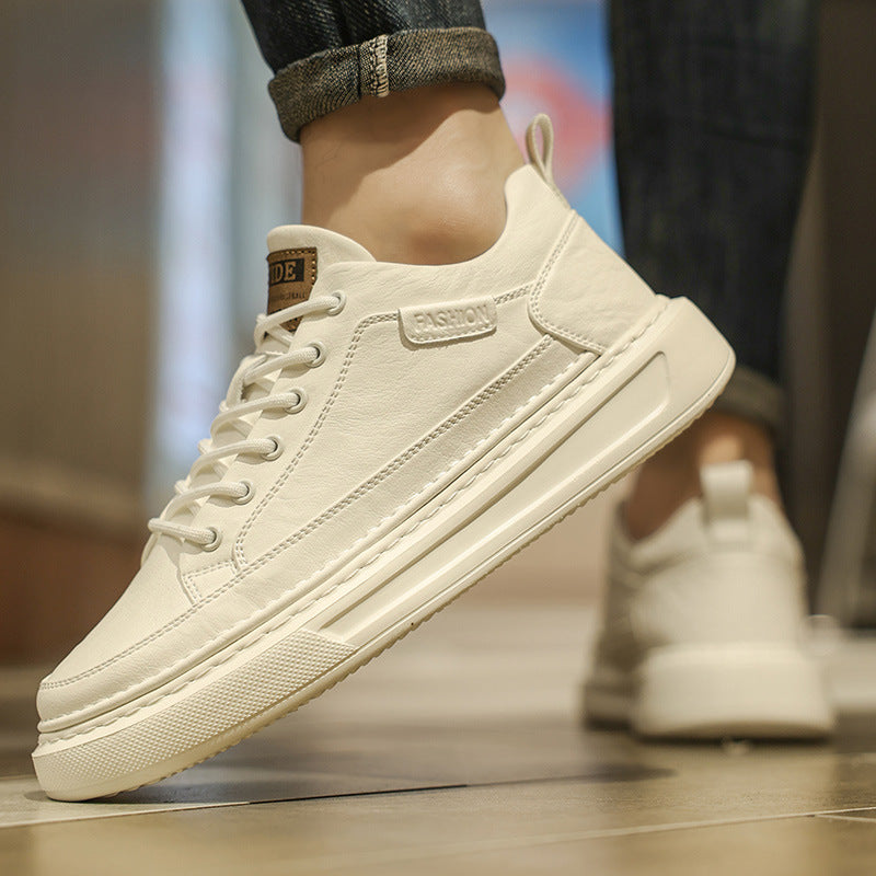 Men's Springtide Flow Korean Sports Platform Waterproof Sneakers