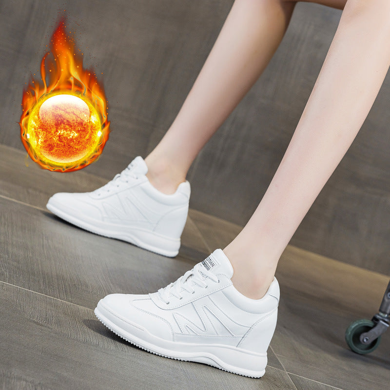 Women's Height Increasing Insole High College Korean Style Women's Shoes