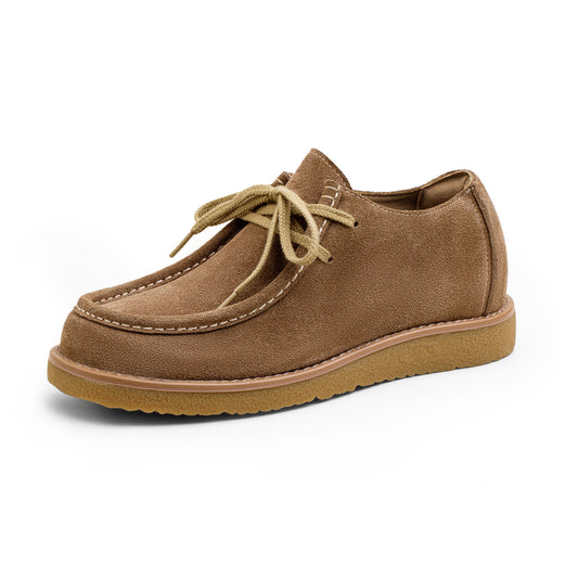 Men's Kangaroo Autumn Retro Soft Bottom Wild Leather Shoes
