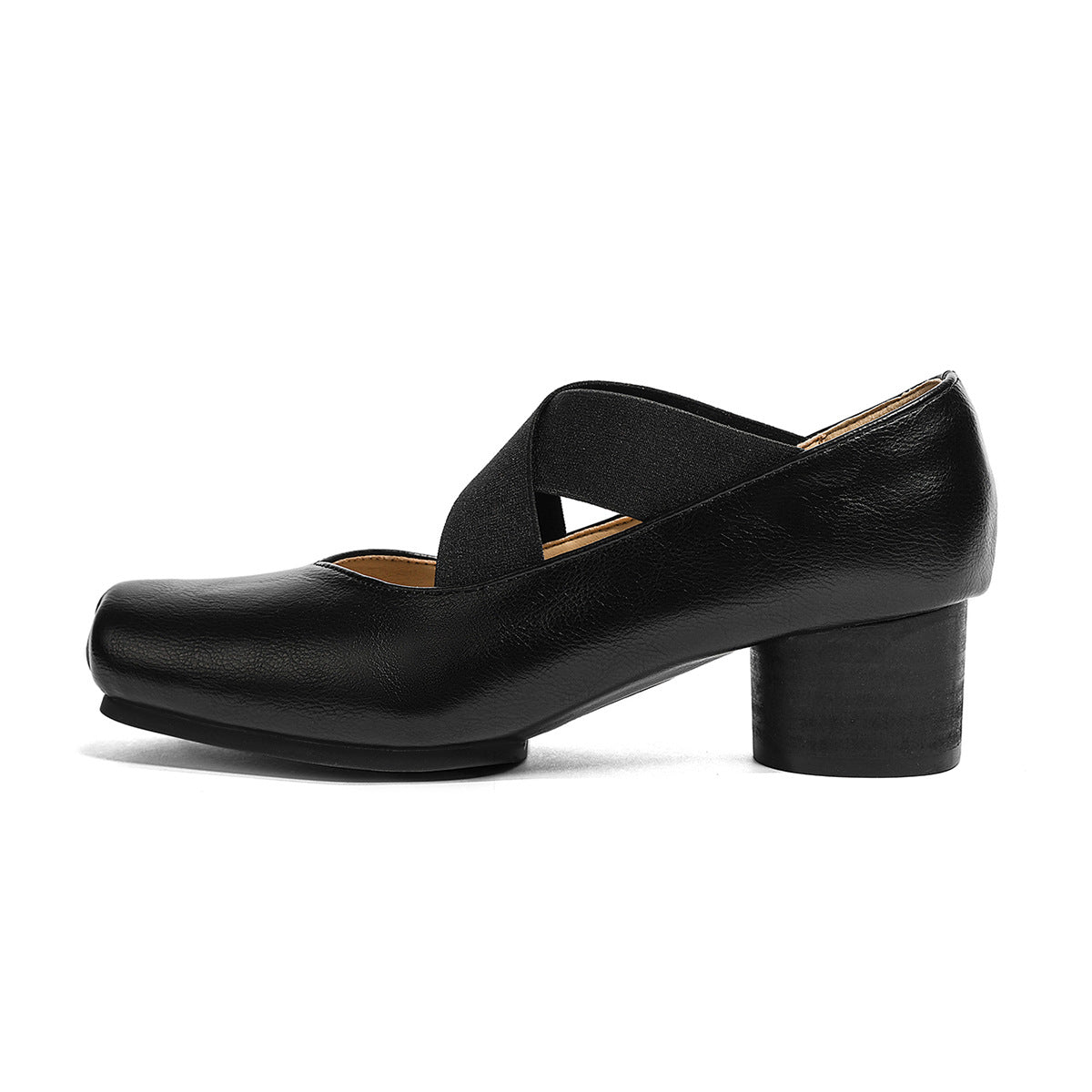 Ballet Style Pumps Sier Genuine Mary Women's Shoes
