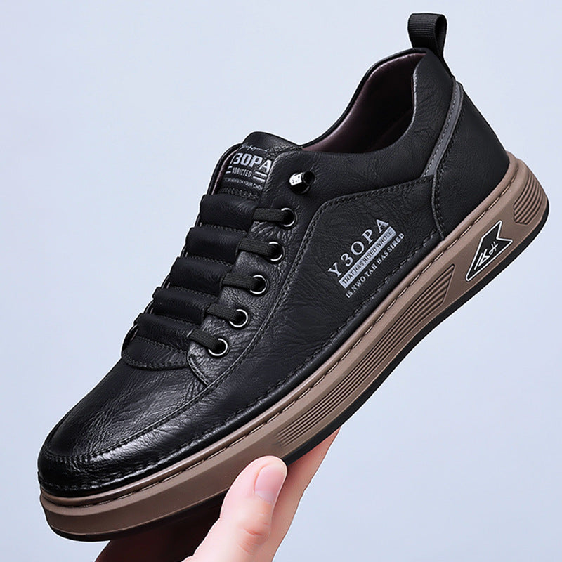 Men's Fashion Trendy Retro Slip-on Lazy Wild Men's Board Shoes