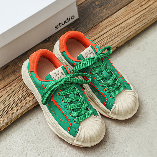 Men's Summer Fashionable Shell Toe Dissoed Couple Sneakers