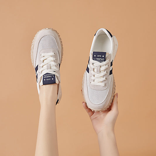 Trendy Fashion Thick Bottom Heighten Female Summer Casual Shoes