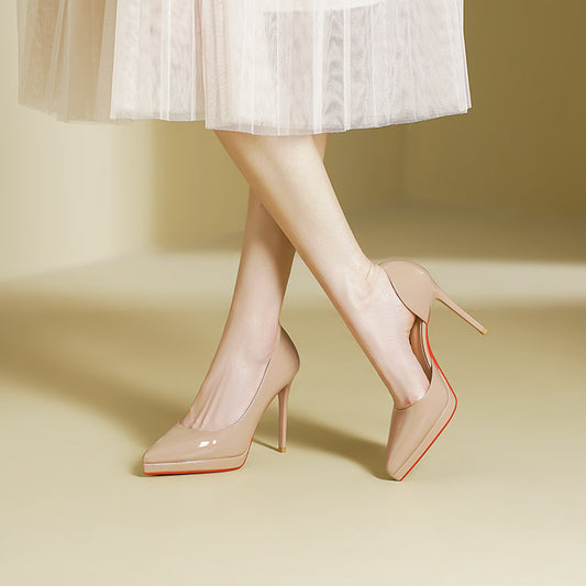 Women's Waterproof Platform Not Tired Feet Pumps Heels