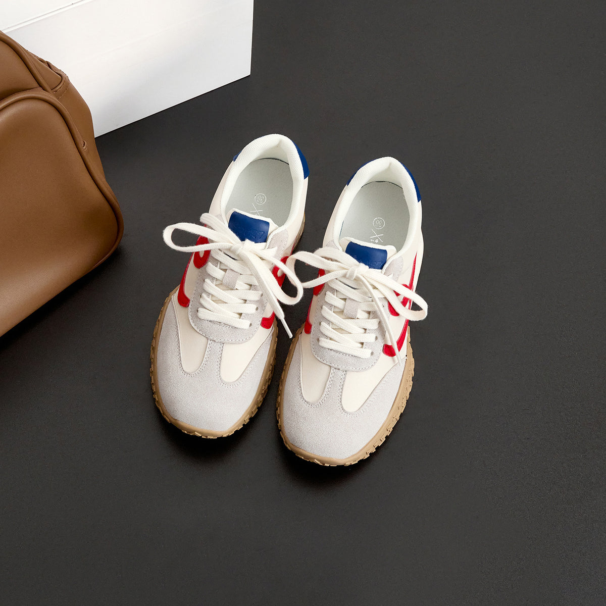 Women's Height Increasing Insole German Training Small Size Thick Bottom Color Women's Casual Shoes
