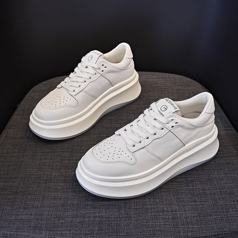 Women's Summer White Elevator Wild Board Casual Shoes
