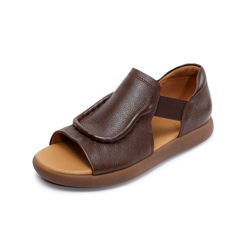 Women's Handmade Summer Breathable Flat Open Toe Sandals