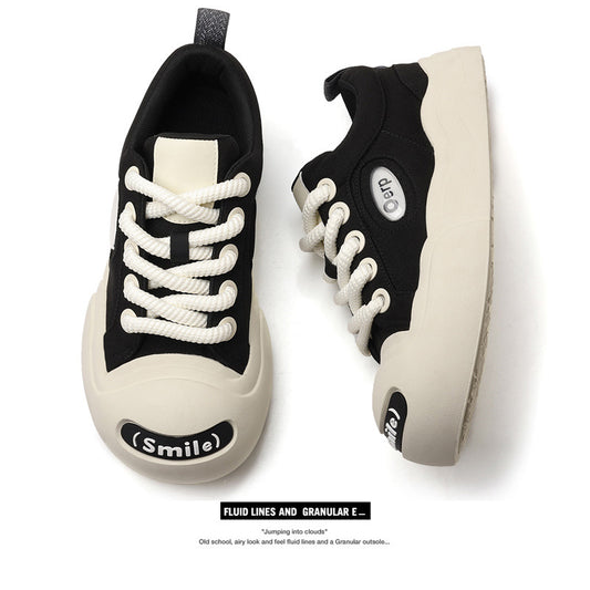 Women's & Men's Spring Design Big Toe Board Platform Casual Shoes