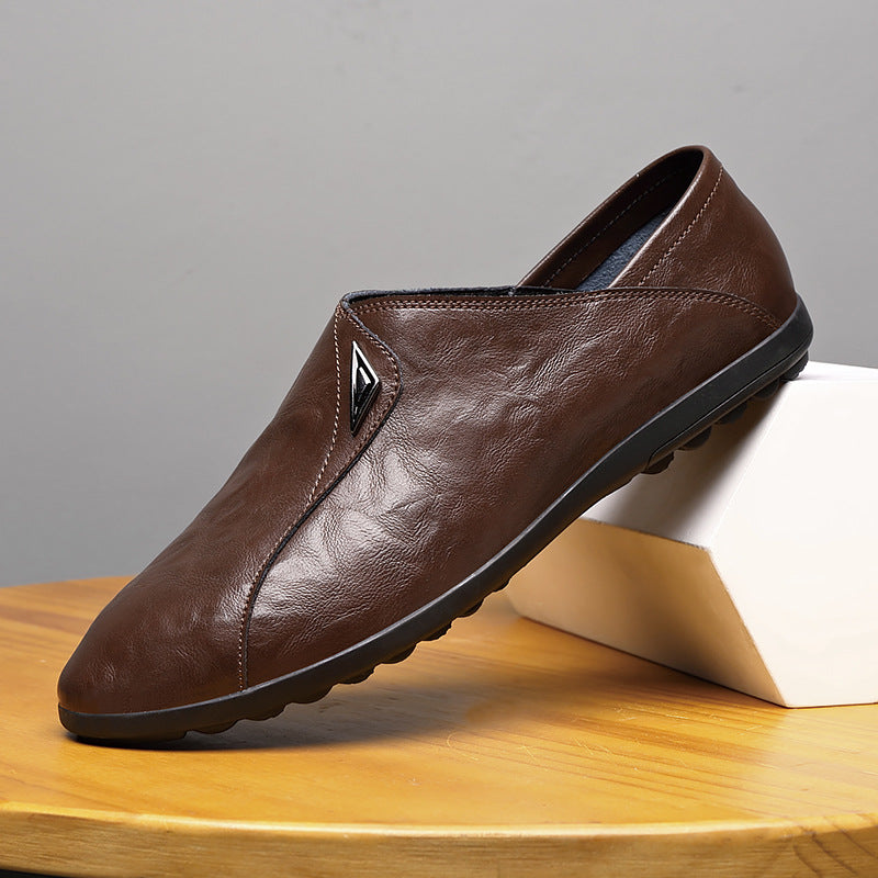 Men's Charming Unique Soft Bottom Trendy Leather Shoes