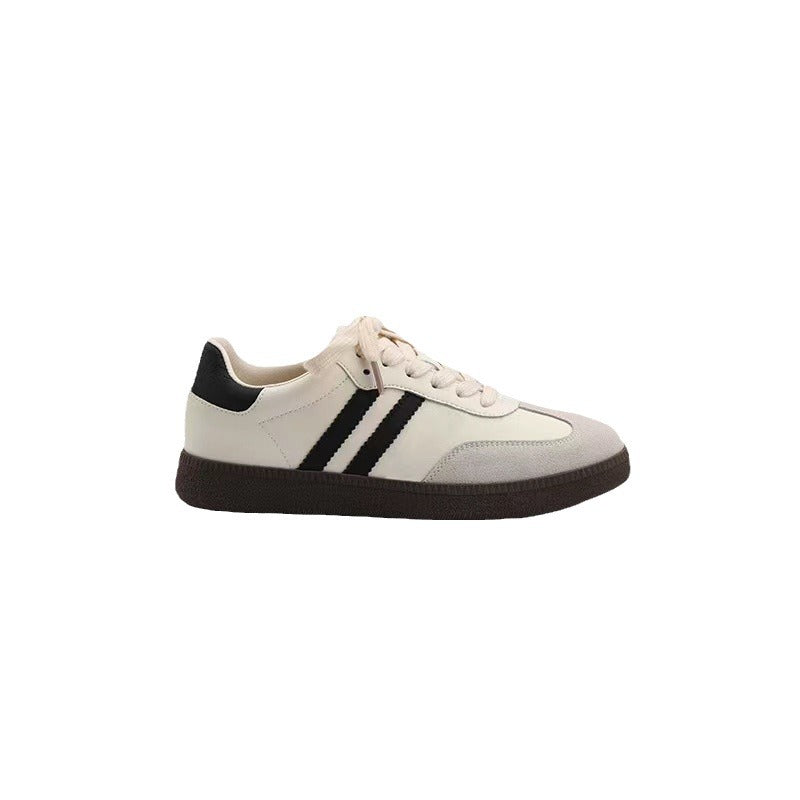 Retro Easy Matching Color Flat German Women's Sports Shoes