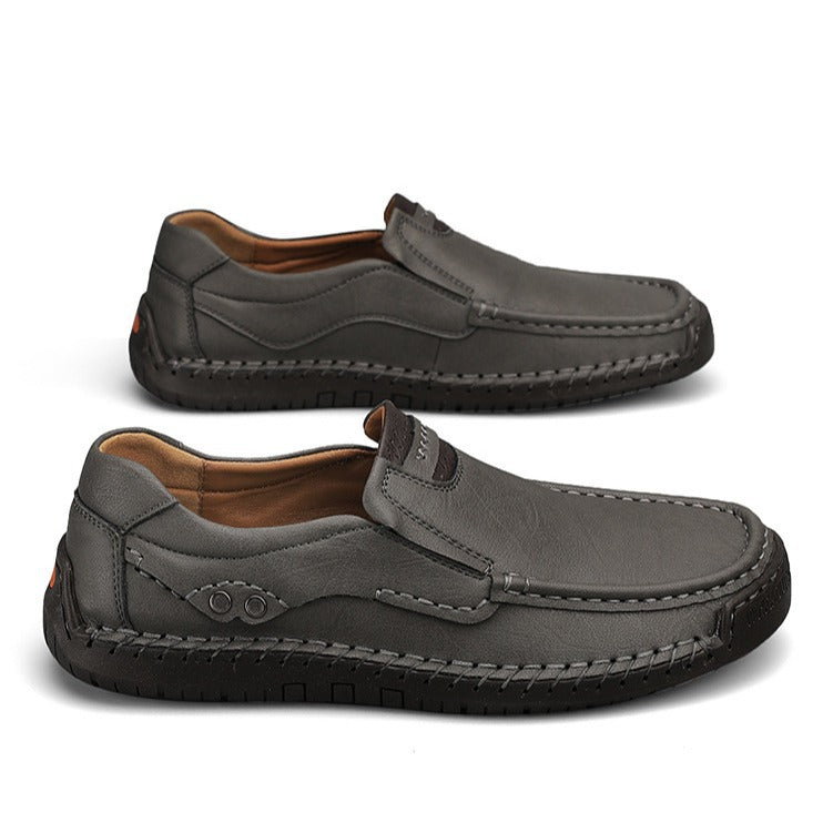 Men's Elegant Handmade Genuine Driver British Leather Shoes