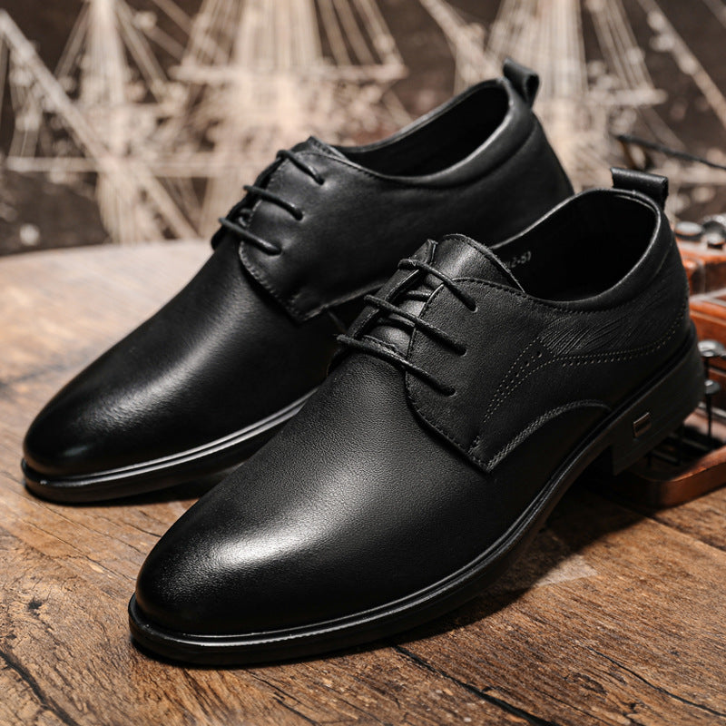 Full Grain Cow Business Formal Wear Leather Shoes