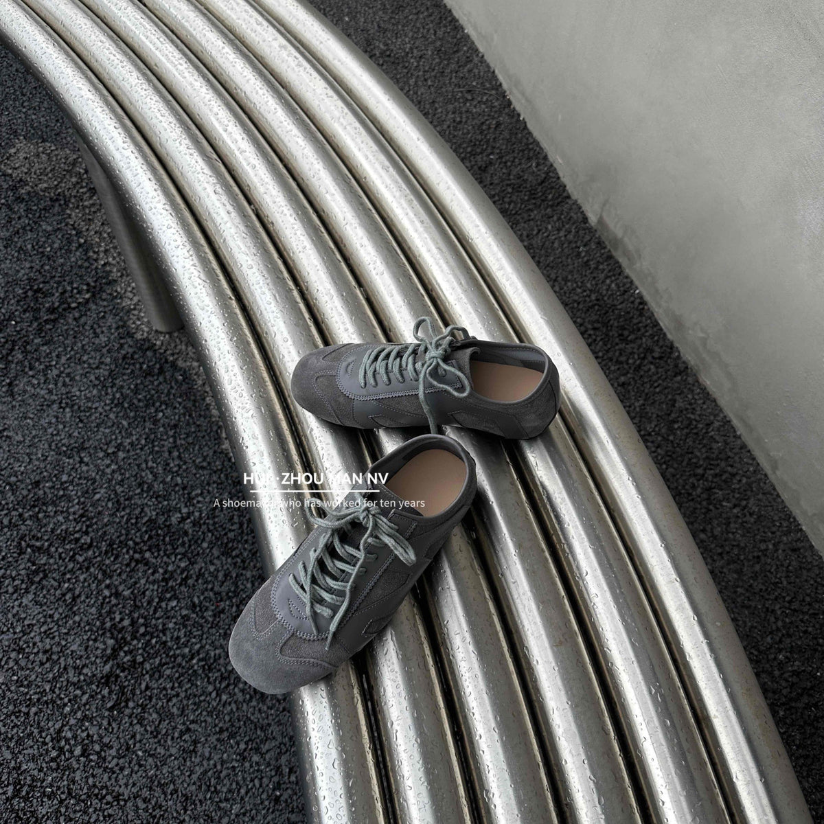 Women's Ballet Training Autumn Versatile Color Matching Increased Women's Sports Shoes