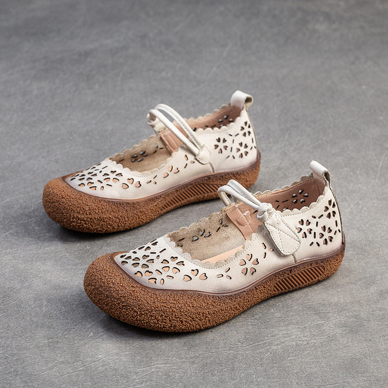 Women's Retro Style Comfortable Hollow Hole Breathable Sandals