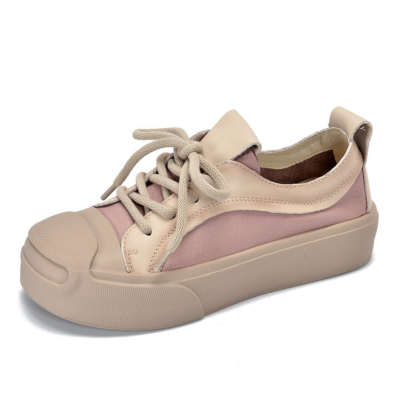 Women's Pumps Round Toe Platform Soft Versatile Casual Shoes