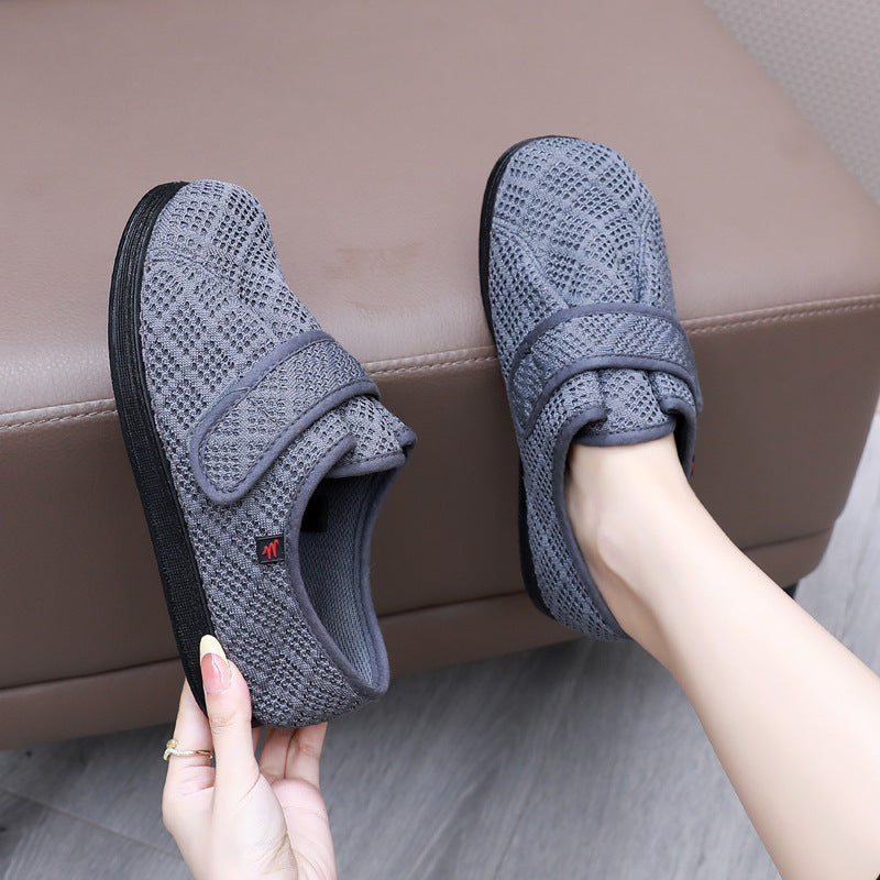 For Wearing Magic Stick Tongue One-piece Canvas Shoes