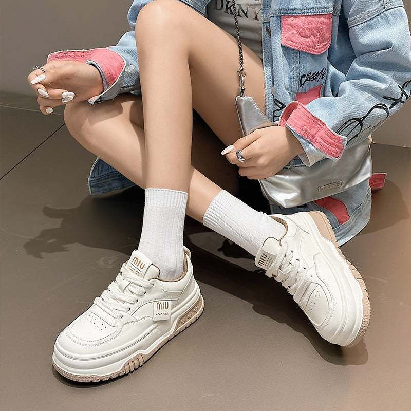 Women's Sports Fashionable Korean Style Niche Color Casual Shoes