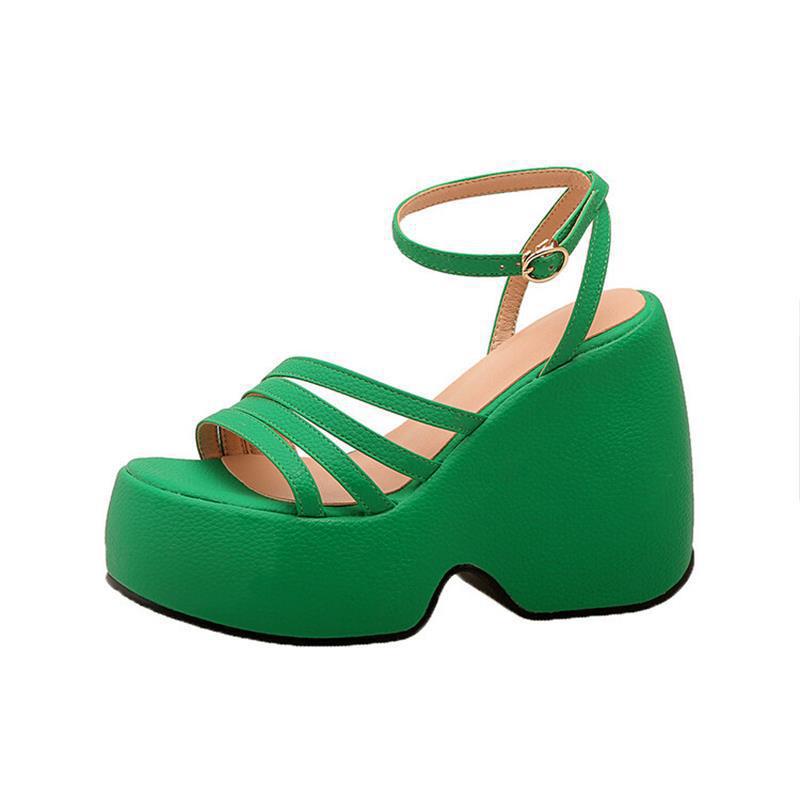 Women's Platform Wedge Large Small Size Heels