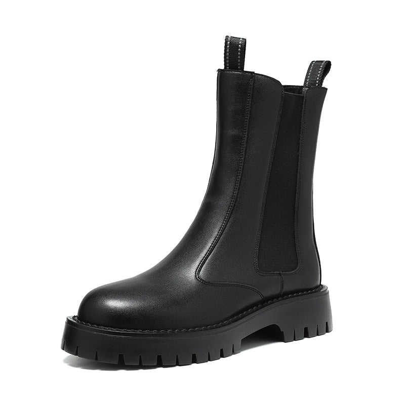 Men's Autumn Trendy Thick-soled Chelsea Martin Boots