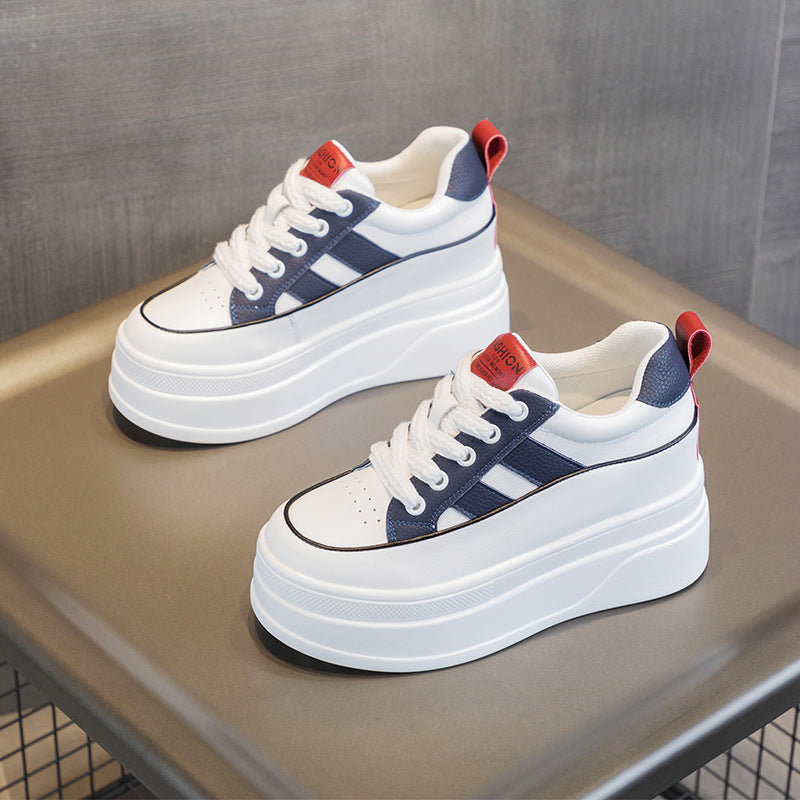 Dress Sweet Mesh Surface White Board Women's Casual Shoes