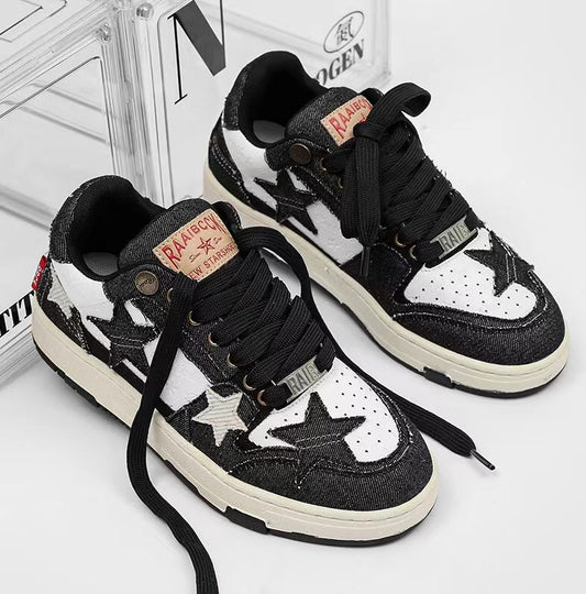 Women's & Men's Platform Height Increasing Niche Hip Hop Sneakers