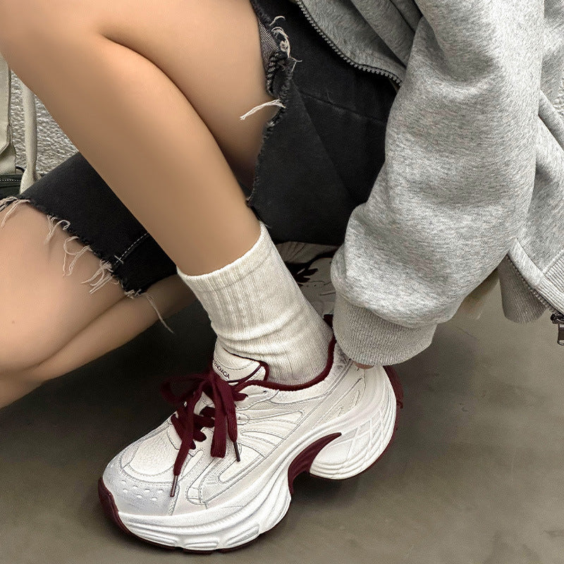 Women's Dirty Dad Show Feet Little Winter Sneakers