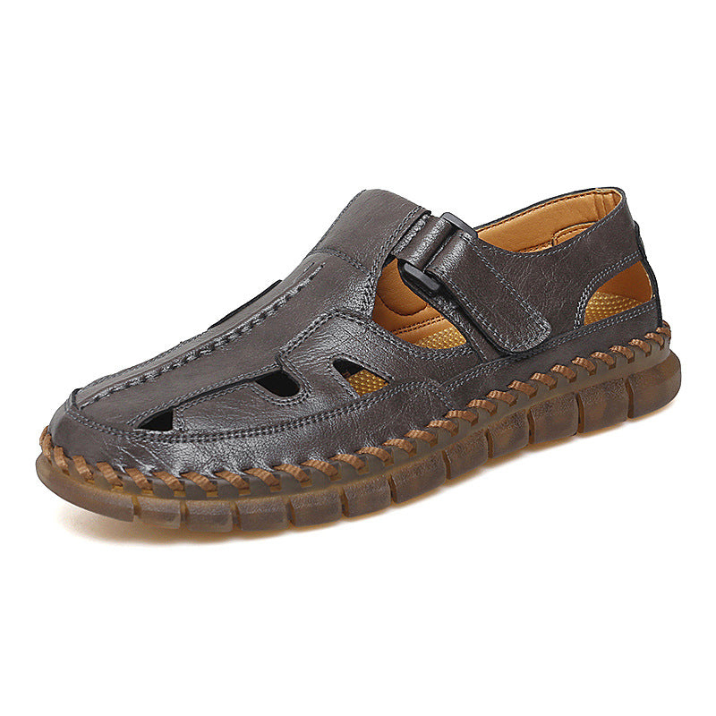 Men's Business Formal Wear Retro British Style Leather Shoes