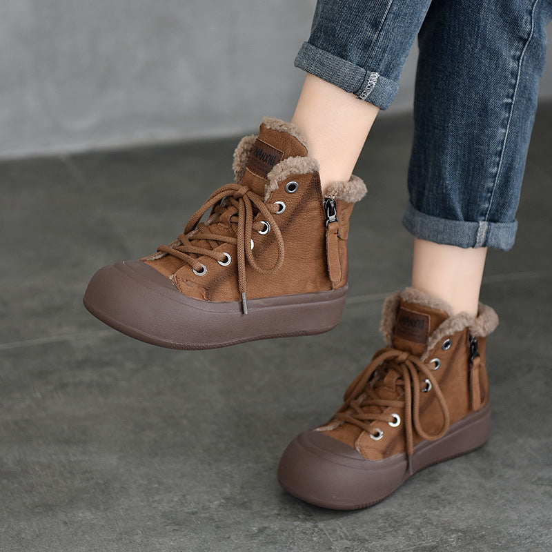 Women's Activity Price Cotton Thick-soled Thick Short Boots