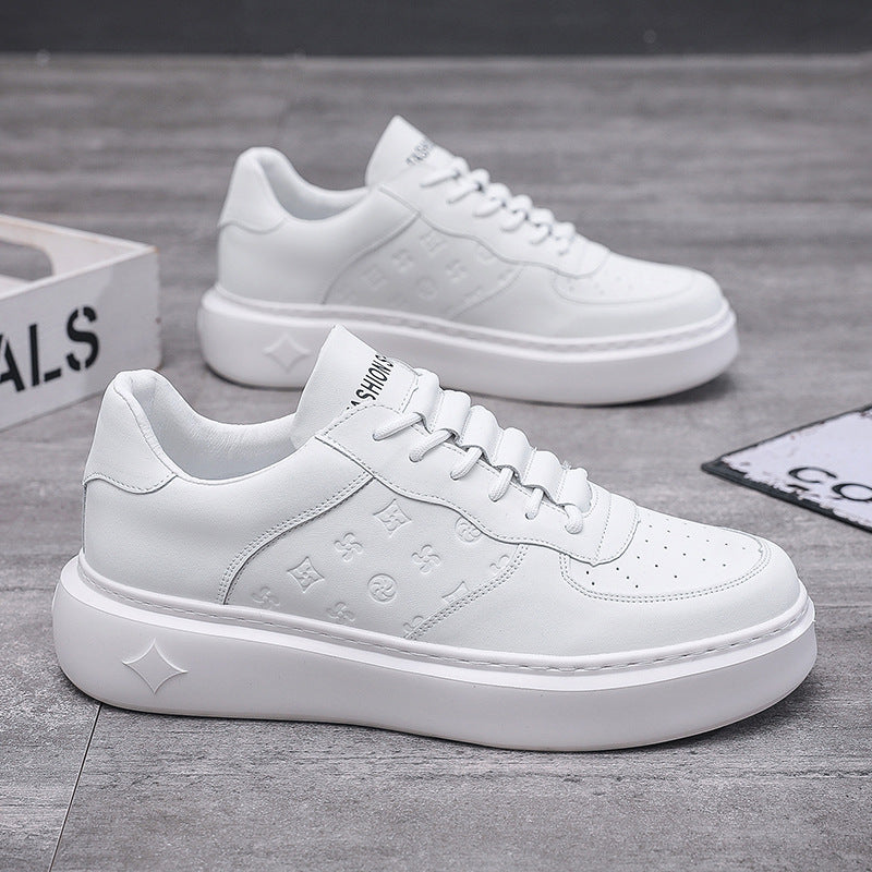 Men's Autumn Niche Hight Increasing Genuine Fashion Sneakers