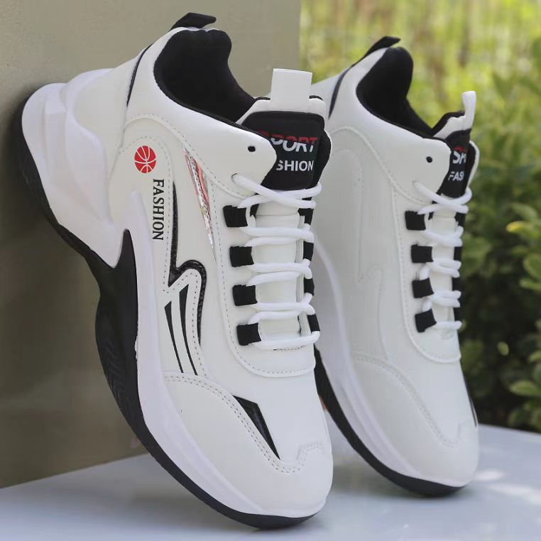 Men's Spring Basketball Red Mesh Quick Hand Casual Shoes