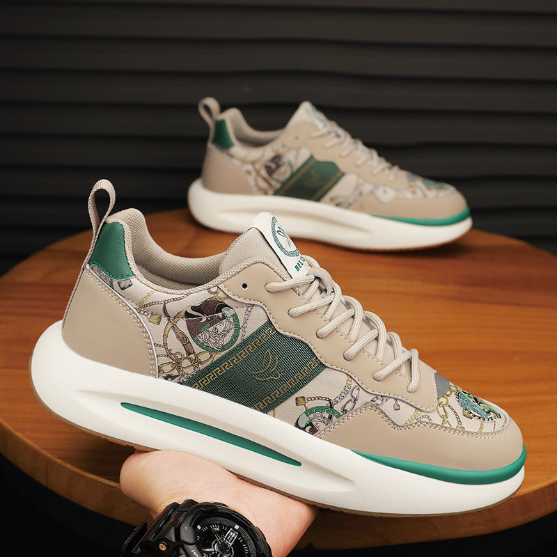 Women's & Men's Breathable Sports Trendy Genuine Platform Dad Sneakers