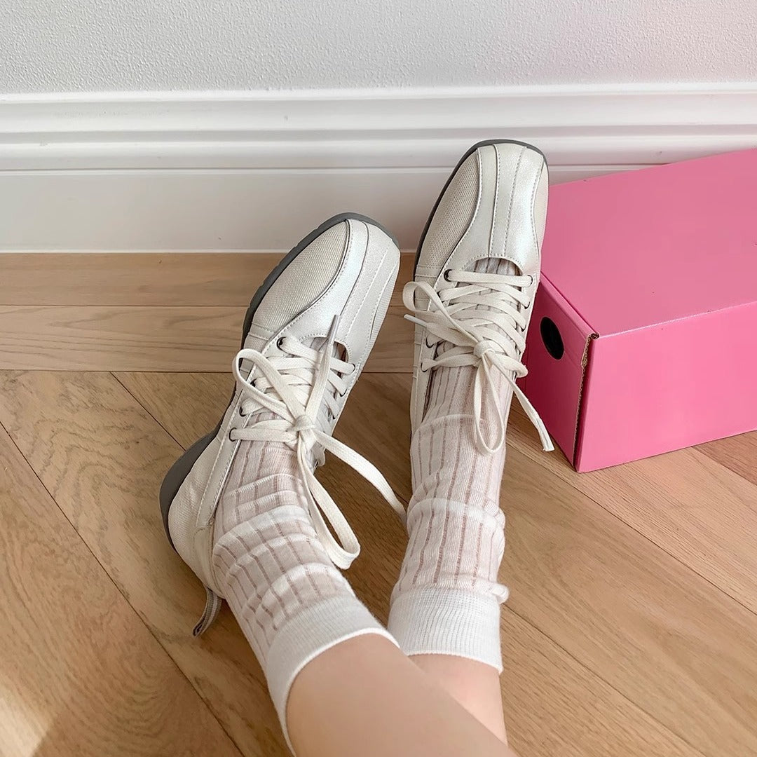 Version Su Same Square Head Strap Height Increasing Slippers