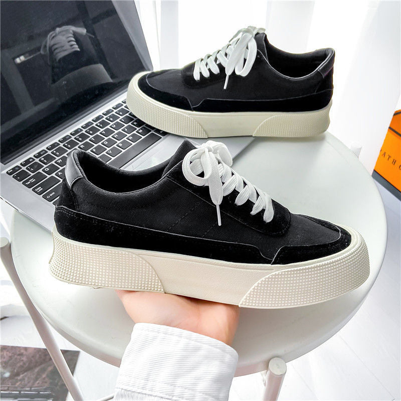 Men's Korean Trendy Style Fashion Versatile Canvas Shoes