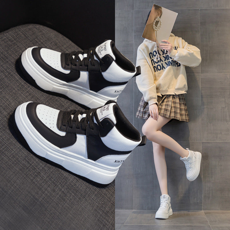Women's Bottom Round Toe Stitching Single Lining Women's Casual Shoes