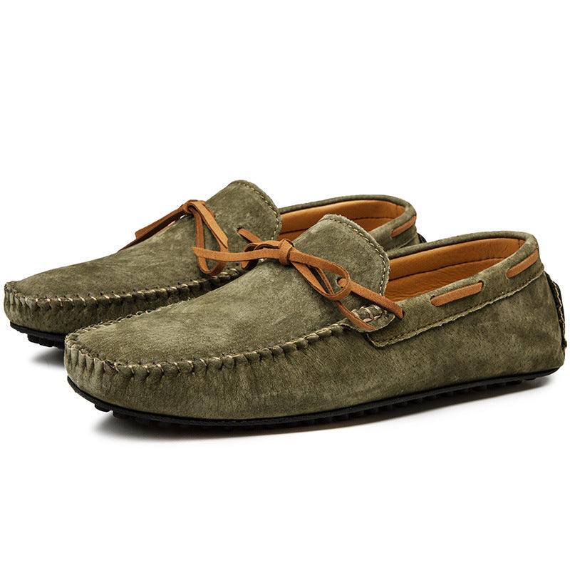 Men's Plus Size Fashion Classic Bow Convenient Loafers