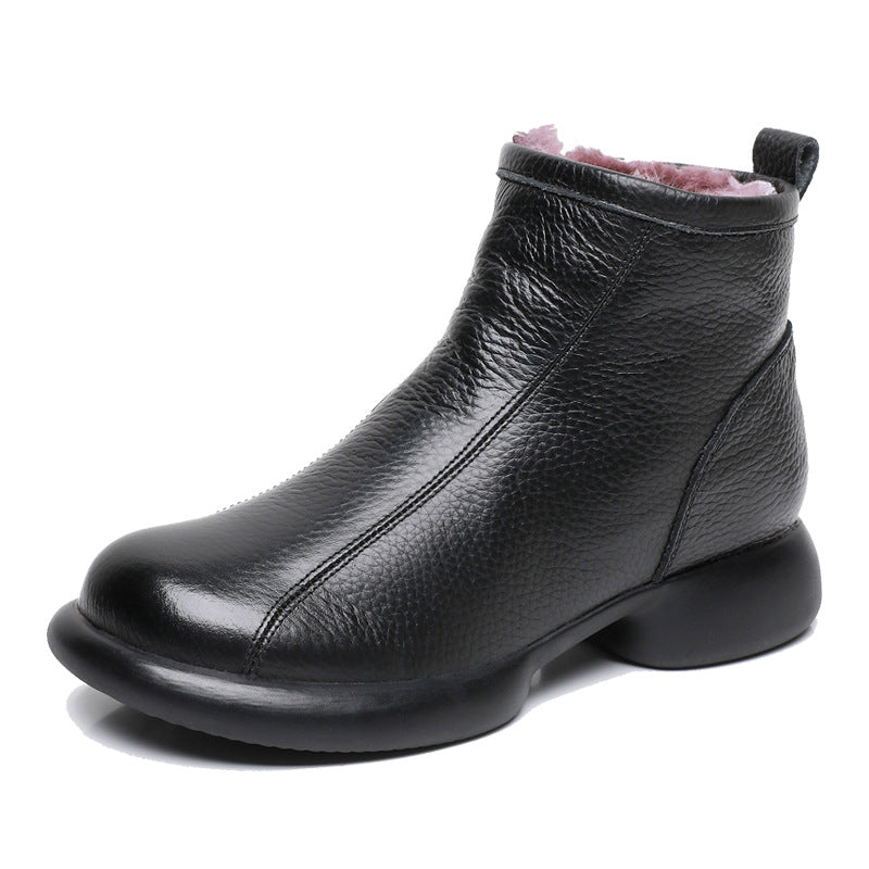 Women's Mom Fleece-lined Thick Cotton Winter Soft Women's Shoes