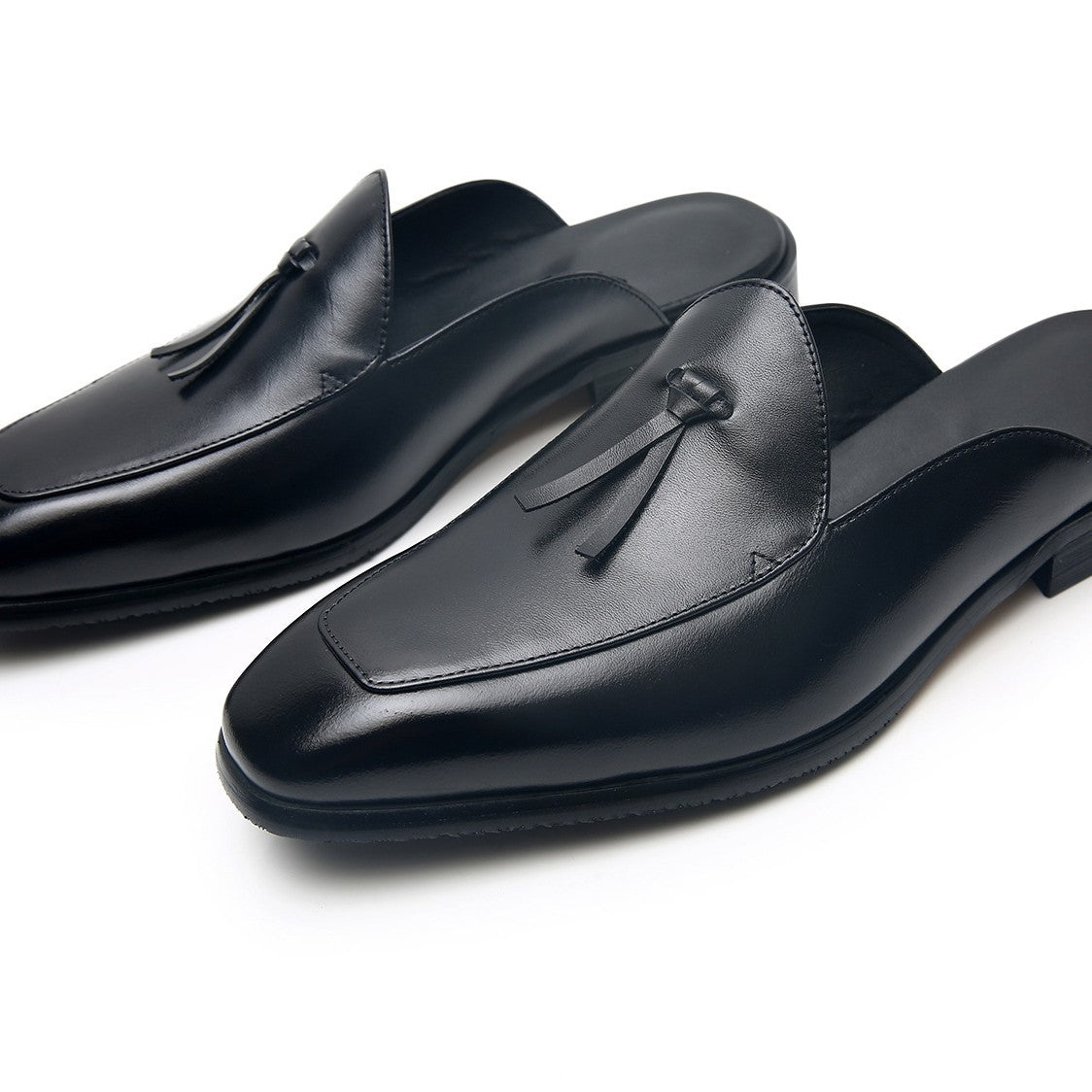 Men's Slip-on British Wind Half Driving Rubber Sandals