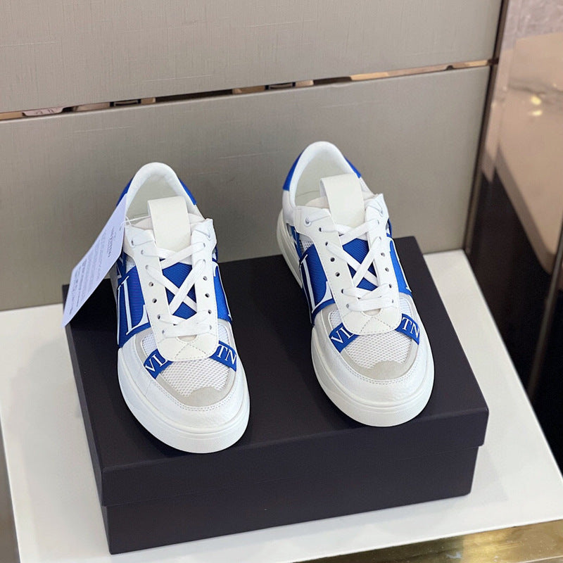Men's Fashion Genuine Cowhide Board Comfortable Sports Sneakers