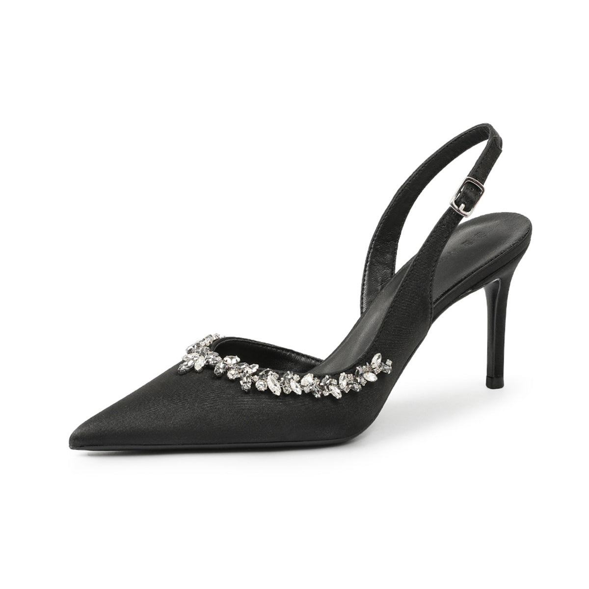 Women's Classic Style Sexy High Black Closed Heels