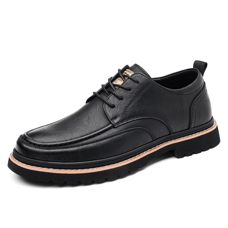 Men's Business Formal Wear British Style Soft Men's Casual Leather Shoes