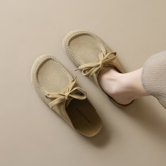 Women's Slip-on Closed Toe Half Summer Outer Slippers