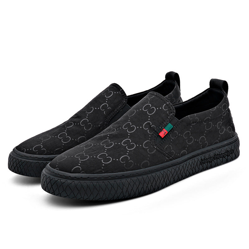 Men's Cloth Korean Fashion Ice Silk Breathable Canvas Shoes